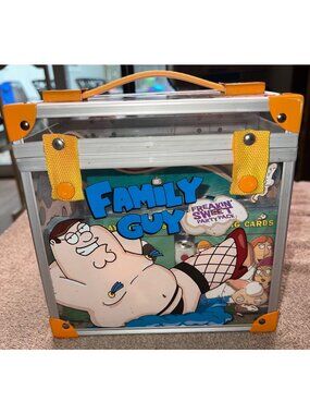 Family Guy Freakin Sweet Party Pack Collectible Game Set Case Missing DVDs